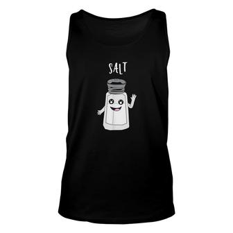 Funny Salt And Pepper Duo Valentines Halloween Easy Costume Unisex Tank Top - Seseable