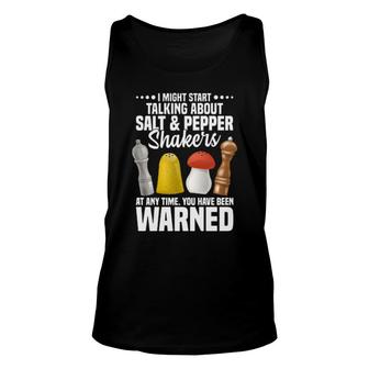 Funny Salt & Pepper Shakers Collector Unisex Tank Top | Mazezy