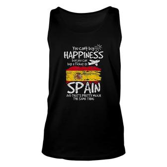 Funny Spain Lovely Sweet Spain Gift Unisex Tank Top | Mazezy