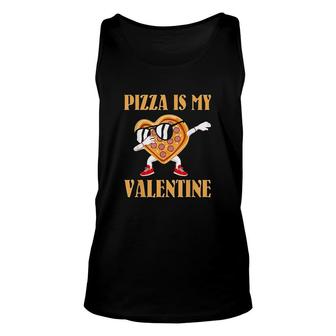Funny Valentines Day Gifts Boys Kids Pizza Is My Valentine Unisex Tank Top - Seseable