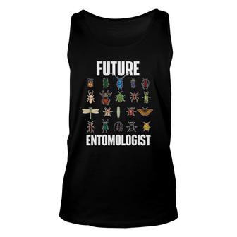 Future Entomologist - Entomology Insect Lover Bug Collector Unisex Tank Top | Mazezy