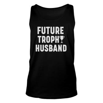 Mens Future Trophy Husband Fiance 2021 Husband Spouse Wedding Tank Top | Mazezy