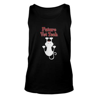 Future Vet Tech Fun For Future Veterinary Technician Unisex Tank Top - Thegiftio UK