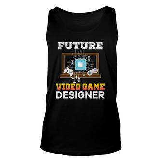 Future Video Game Designer Controller Gamer Console Unisex Tank Top | Mazezy