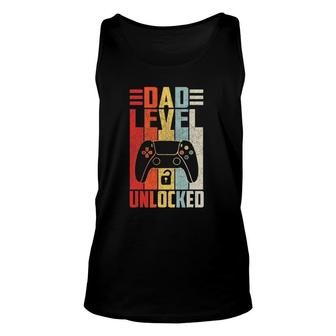 Gamer Pregnancy Announcement Dad Level Unlocked To Be Father Tank Top | Mazezy