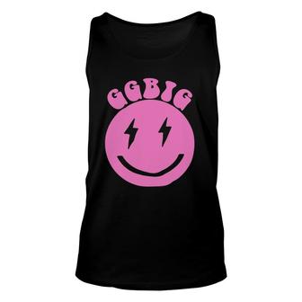 Gbig Big Little Sorority Reveal Smily Face Cute Gg Big Tank Top | Mazezy
