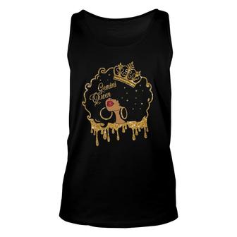Gemini Queens Are Born In May 21 - June 20 Birthday Unisex Tank Top | Mazezy