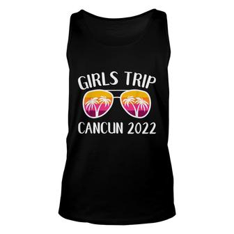 Girls Trip 2022 Women Matching Girls Weekend Cancun Mexico Unisex Tank Top - Thegiftio UK
