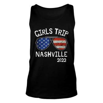 Girls Trip Nashville 2022 Ladies Vacation Weekend Group Unisex Tank Top - Thegiftio UK