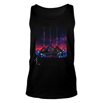 Giza-Orion Alignment Classic Unisex Tank Top | Mazezy