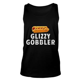 Glizzy Gobbler Meme Gladiator Gang Hot Dog Pullover Unisex Tank Top | Mazezy