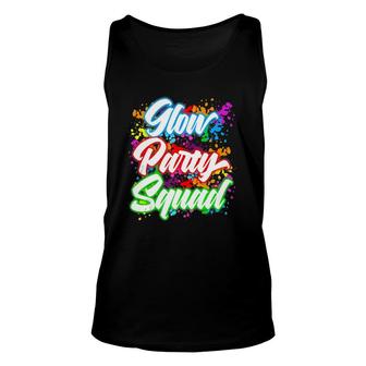 Glow Party Squad Bright Collection Tank Top Unisex Tank Top | Mazezy