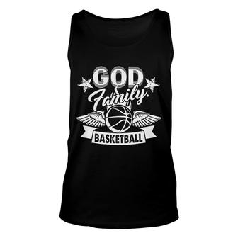God Family Basketball Unisex Tank Top | Mazezy
