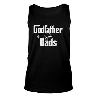 Mens Godfather Of Dads Fathers Day Grandpa Papa Granddad Mens Tank Top | Mazezy