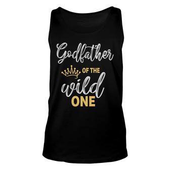 Godfather Of The Wild One 1St Birthday Unisex Tank Top - Seseable