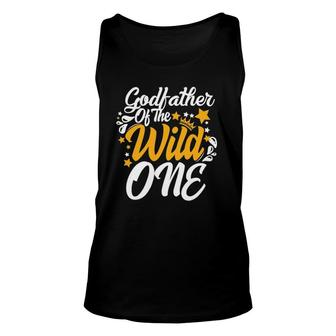 Godfather Of The Wild One 1St Birthday Party First Thing Men Tank Top | Mazezy
