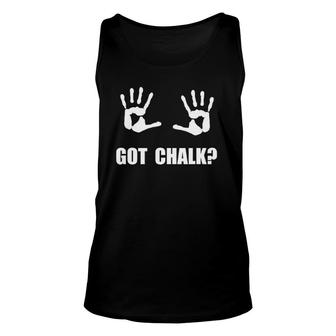 Got Chalk Gymnastics Gymnast Funny Unisex Tank Top | Mazezy