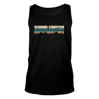 Grand Canyon Retro 80S Sunset Unisex Tank Top | Mazezy
