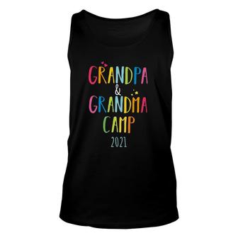 Grandparents Camp 2021 Cousins Summer Vacation Unisex Tank Top | Mazezy
