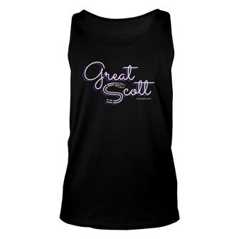 Great Scott Unisex Tank Top | Mazezy