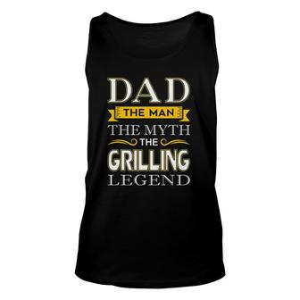 Grill Dad S Gifts For Grilling Dads Unisex Tank Top | Mazezy