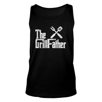 Mens Grill Father Grilling Parody Dad Papa Husband Men Tank Top | Mazezy