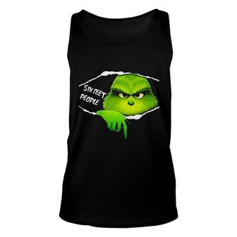 Grinch Six Feet People Unisex Tank Top | Mazezy