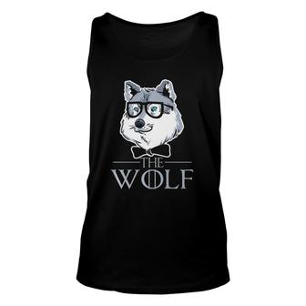 Groom Bachelor Party Wolf Wedding Funny Humor Gift Unisex Tank Top | Mazezy CA