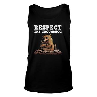 Groundhog For Men Women Groundhog Day Woodchuck Animal Tank Top | Mazezy