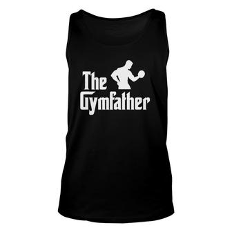 Mens The Gymfather Weight Lifting Bodybuilding Workout Gym Tank Top | Mazezy
