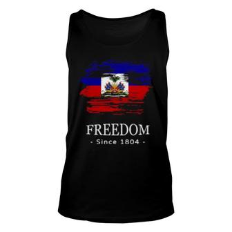 Haiti Freedom Since 1804 Unisex Tank Top | Mazezy
