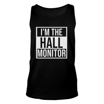 Hall Monitor Gift Back To School Student Unisex Tank Top | Mazezy