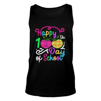 Happy 100Th Day Of School Teachers And Students Unisex Tank Top | Mazezy