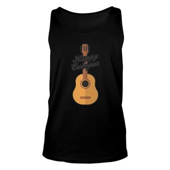 Happy Camper Camping 2021 Planner Guitar Unisex Tank Top | Mazezy