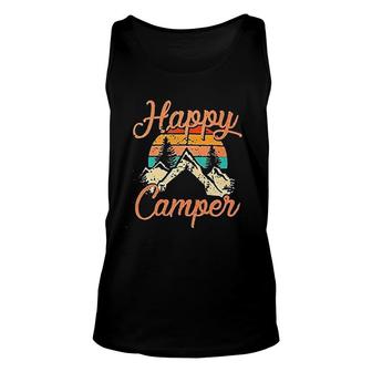 Happy Camper Graphic Unisex Tank Top | Mazezy