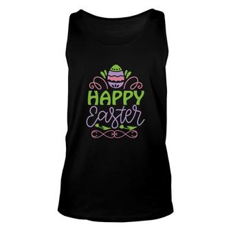 Happy Easter Funny Bunny Unisex Tank Top | Mazezy