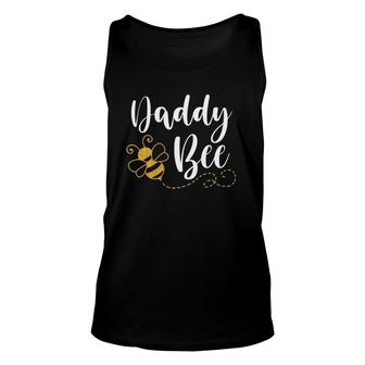 Happy Father's Day Daddy Bee Family Matching Cute Funny Unisex Tank Top | Mazezy UK