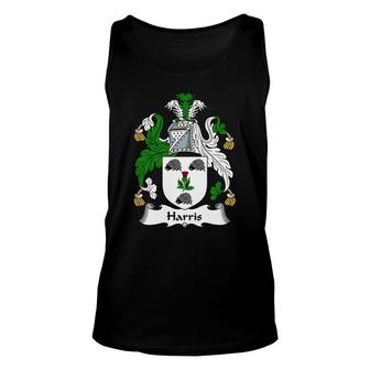 Harris Family Crest Scottish Family Crests Unisex Tank Top - Thegiftio