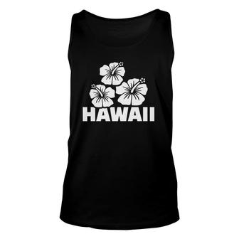 Hawaii Hibiscus Premium State Of Hawaii Unisex Tank Top | Mazezy