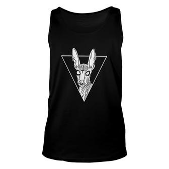 Heavy Metal Bunny From Hell Death Metal And Goth Unisex Tank Top | Mazezy