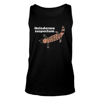 Heloderma Suspectum For Gila Monster & Reptile Fans Unisex Tank Top | Mazezy