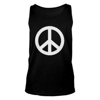 Hippie Peace Sign Cool Pocket Hippy Symbol Top Tee Unisex Tank Top | Mazezy