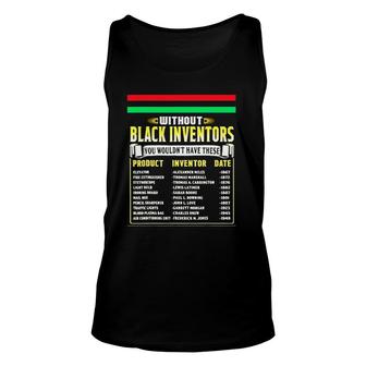 History Of Black Inventors Black History Month 2A1 Ver2 Unisex Tank Top | Mazezy