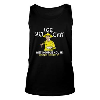 Ho Lee Chit Wet Noodle House Unisex Tank Top | Mazezy