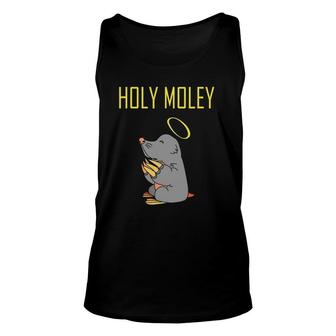 Holy Moley Praying Mole Animal Unisex Tank Top | Mazezy