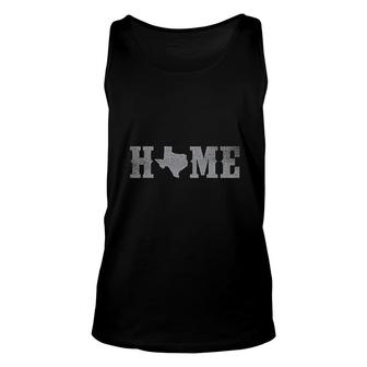 Home Texas State Unisex Tank Top | Mazezy