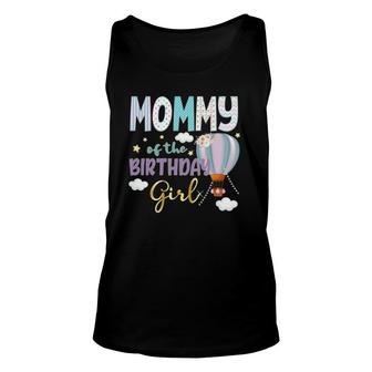 Hot Air Balloon Birthday Matching Family Group Outfit Unisex Tank Top | Mazezy UK