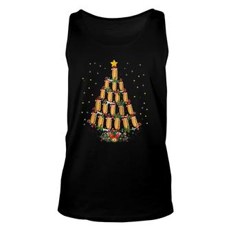 Hot Dog Lover Xmas Hot Dog Christmas Tree Raglan Baseball Tee Tank Top | Mazezy