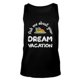 How To Market Yourself As A Travel Agent Unisex Tank Top | Mazezy