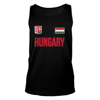 Hungarian Flag Hungary Gift Magyarorszag Souvenir Love Unisex Tank Top | Mazezy